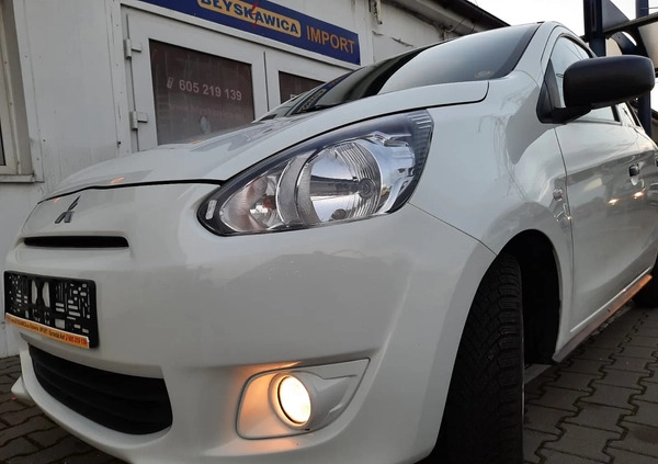 Mitsubishi Space Star cena 20850 przebieg: 173282, rok produkcji 2014 z Mińsk Mazowiecki małe 232